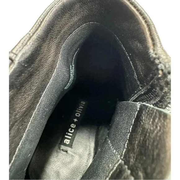 Alice + Olivia Delanie Chainmail Bootie - Picture 11 of 12